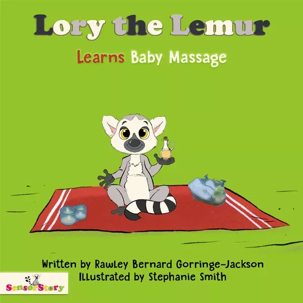 SensorStory baby classes Lory the Lemur learns baby massage book